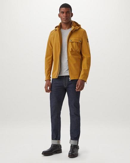 Veste Légère Belstaff Homme Wing Jaune France YV9471638